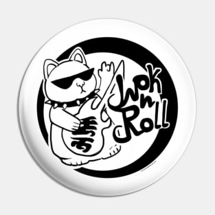 Wok n Roll (Black) Pin