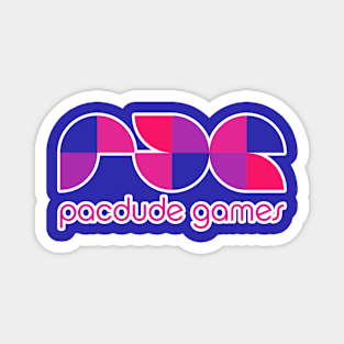 Pacdude Games Logo Magnet