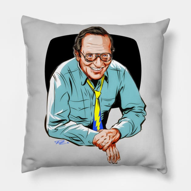 Sidney Lumet - An illustration by Paul Cemmick Pillow by PLAYDIGITAL2020