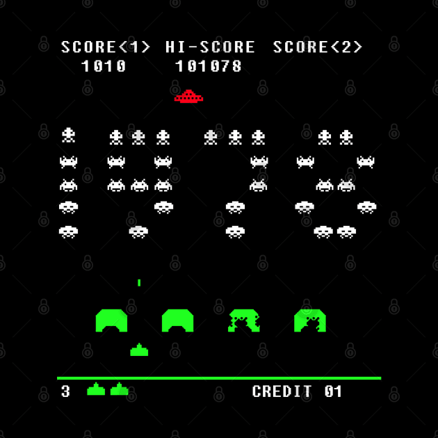 1978 Space Invaders by ZombieMedia