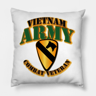 1st Cav - Vietnam - Combat Vet Pillow