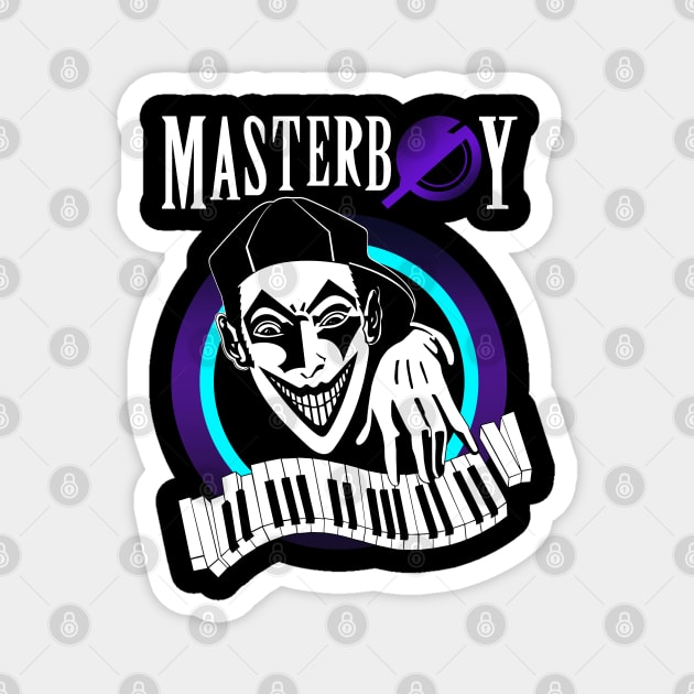 Masterboy - Dance 90's blue purple collector edition Magnet by BACK TO THE 90´S