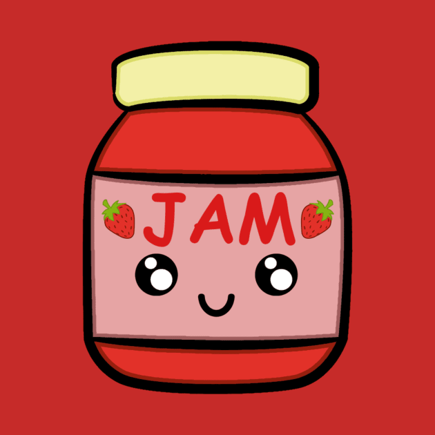 Strawberry Jam by TeaShirts