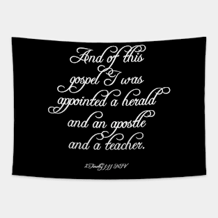 2 Timothy 1:11 Bible Verse KJV Text Tapestry