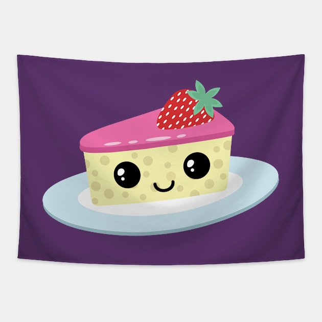 Cute cheesecake Tapestry by laura-nagel