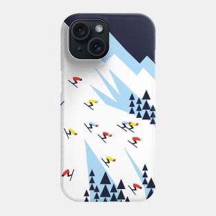 THE MOUNTAINS. NIGHT. Phone Case