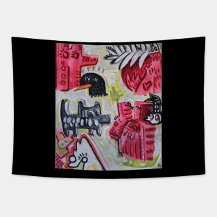 ANIMAL PARTY Tapestry