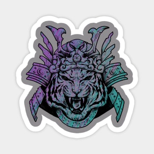 tiger samurai Magnet