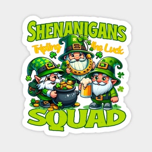 Shenanigans Squad - Lucky Gnomes Magnet