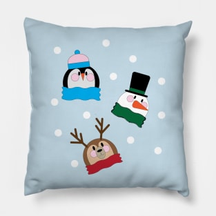 Winter Friends Pillow