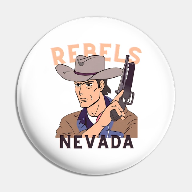 rebels, nevada, booster Pin by EMAKO