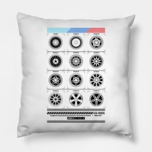 EDM - M Power Wheels - CarCorner Pillow