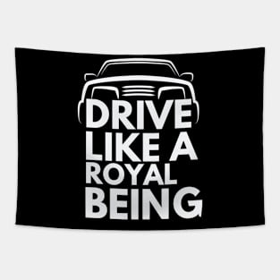 Royal drive car Tapestry