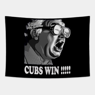 CUBS WIN // HARRY CARAY Tapestry