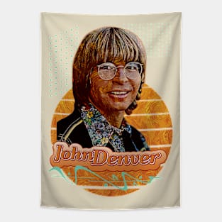 John Denver \\ Retro Art Tapestry