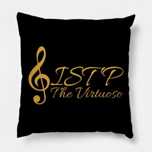 ISTP The Virtuoso MBTI types 13E Myers Briggs personality gift with icon Pillow