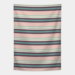 Girly Stripes Pattern 026#001 Tapestry