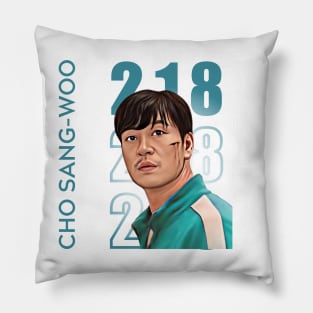 SQUID GAME Player 218 CHO SANG-WOO Pillow