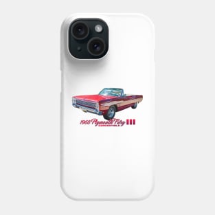 1968 Plymouth Fury III Convertible Phone Case