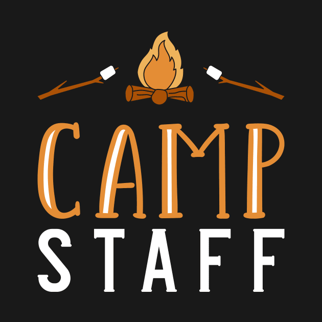 Summer Camp Counselor Camp Staff by TheBestHumorApparel