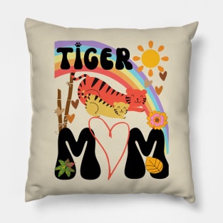 Tiger Mom | Hippie Bohemian Mama Pillow