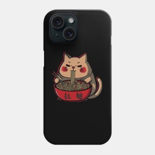 Ramen Cat Kawaii Anime Japanese Kawaii Neko Phone Case