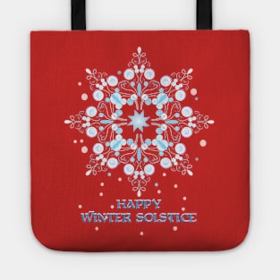 Winter solstice star Tote