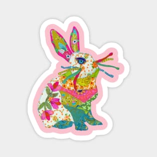 Boho Bunny Karen Payton Art Magnet