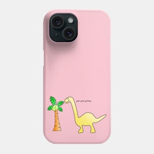 Yum Yummy Brachiosaurus Eat Food Phone Case