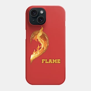 1/2 Heart flame Boys Phone Case