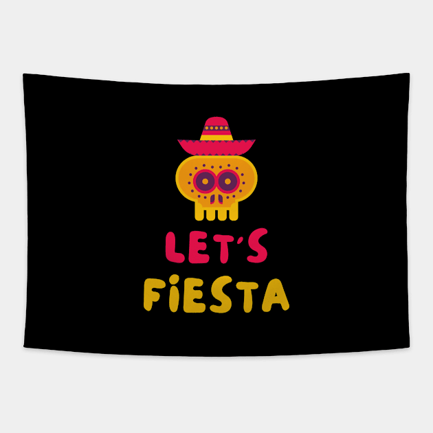 Cinco De Mayo Taco Skull Mexico May Gift Cute Foodie Shirt Laugh Joke Food Hungry Snack Gift Sarcastic Happy Fun Introvert Awkward Geek Hipster Silly Inspirational Motivational Birthday Present Tapestry by EpsilonEridani