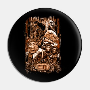 Apocalyptic Descent Unveiling Beneath The Planet Of The Apes Pin