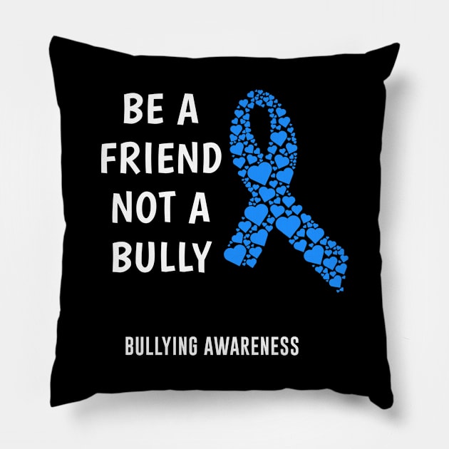 Anti Bully Awareness Pillow by mikevdv2001