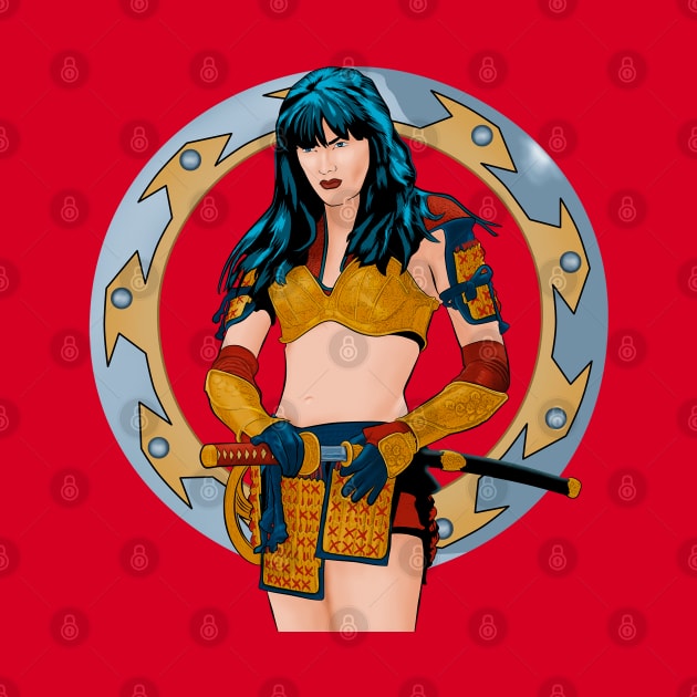 Xena samurai by PCMdesigner