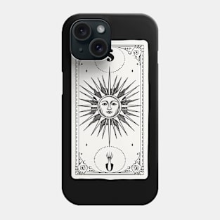 The Sun Tarot Card Reader Astrology Occult Phone Case