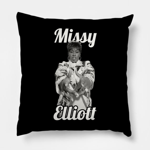 Missy Elliott / 1971 Pillow by glengskoset