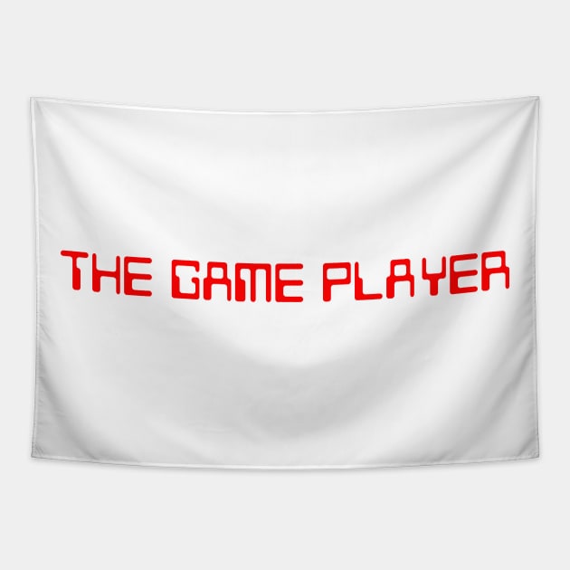 The Game Player RED Tapestry by old_school_designs