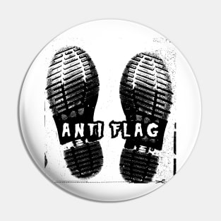 anti flag classic boot Pin