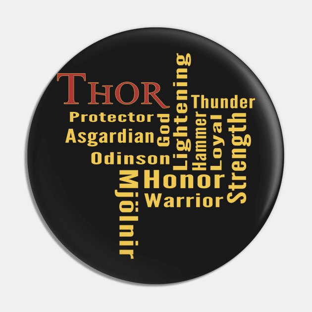 Who is Thor? Pin by makepeaceart