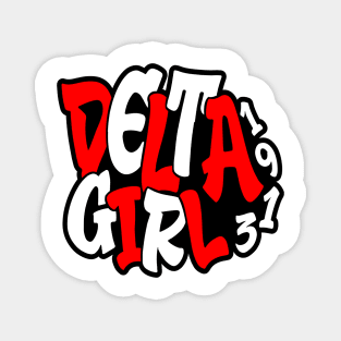 Delta Girl Magnet
