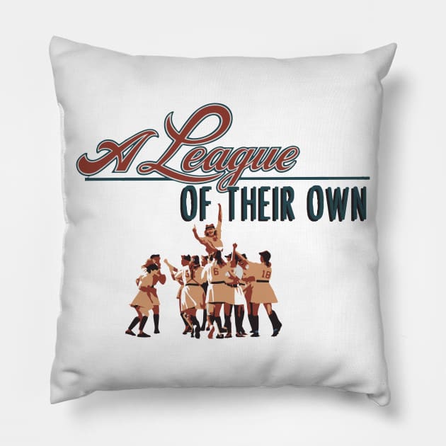 A League of Their Own Pillow by mariansar