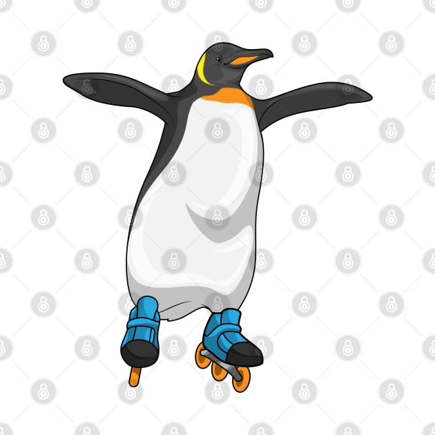 Penguin Inline skating Roller skates by Markus Schnabel