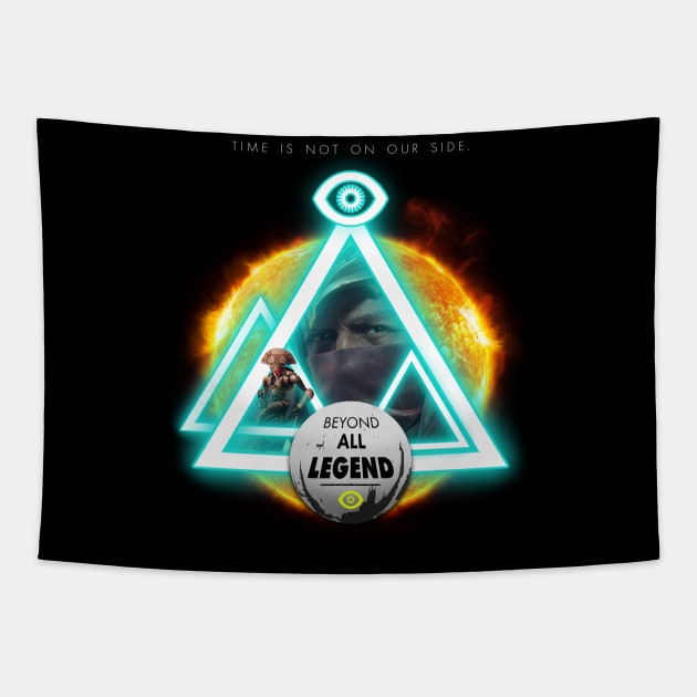 Beyond All Legend - Curse of Osiris Tapestry by Burritozilla