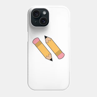 Pencil Stickers Phone Case