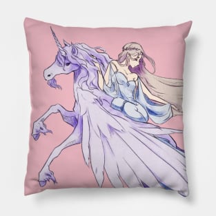 The Last Winged Unicorn Pillow