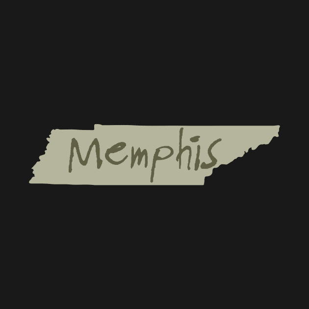 Memphis | State Tennessee USA Hometown by DesignatedDesigner