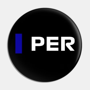 PER - Sergio Perez v2 Pin