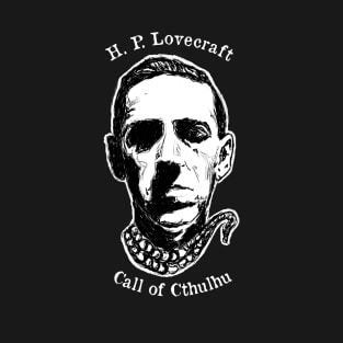 The Call of Cthulhu Of H. P. Lovecraft Background Black T-Shirt