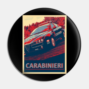 Carabinieri, police car Pin