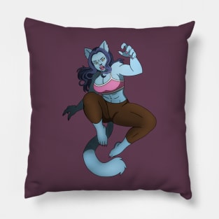 Sapphire Leap Pillow